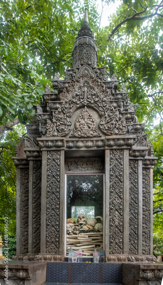Pol Pot Victims Memorial in Siem Reap, Cambodia-04.09.20