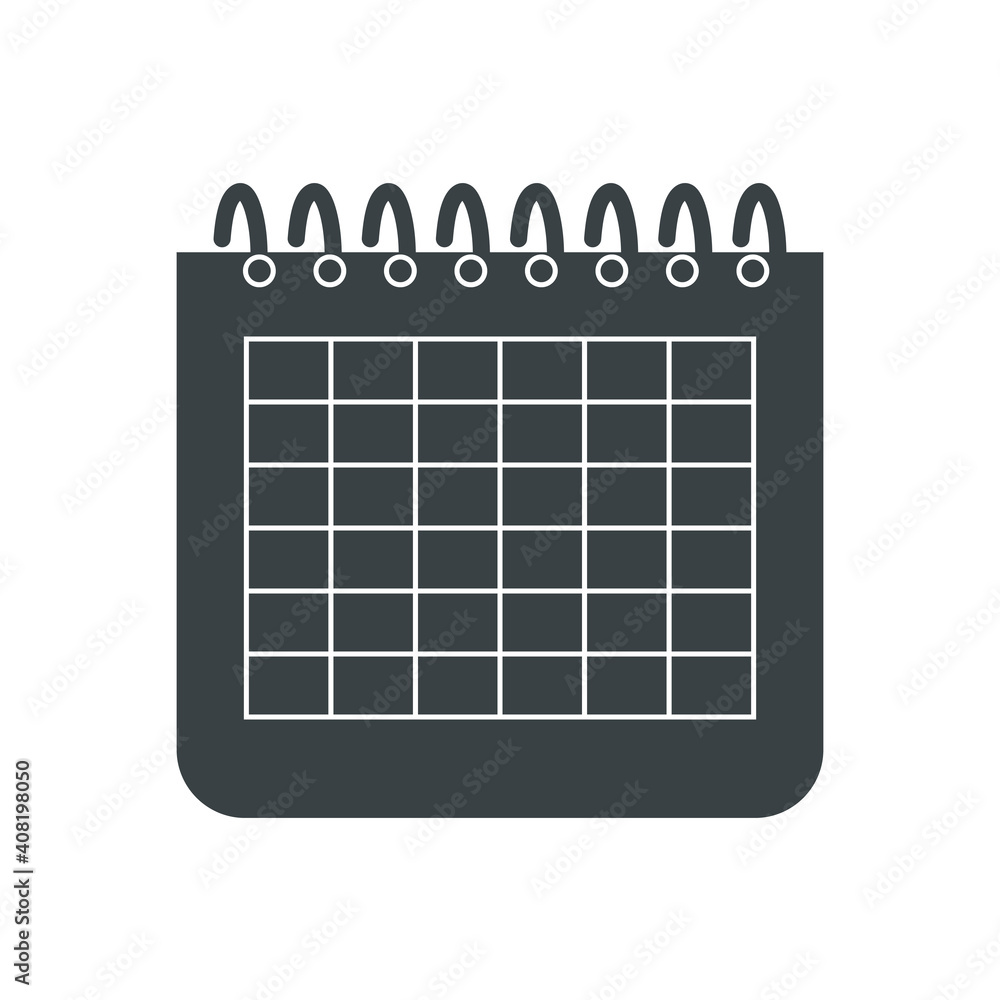 Calendar icon in black Free Icon Calendar icon in black Free Icon