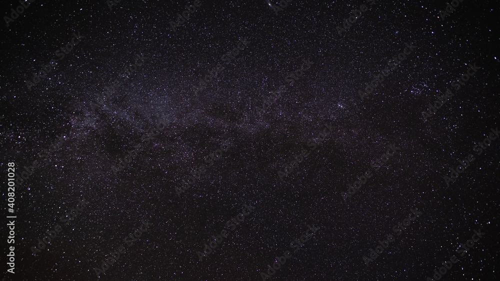 Milky way in the summer starry sky