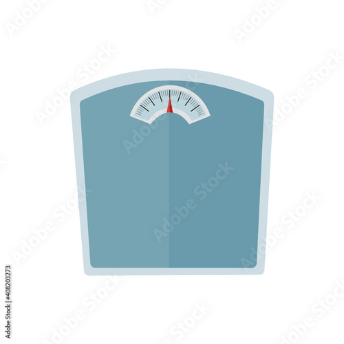 Weight scale icon on white background.