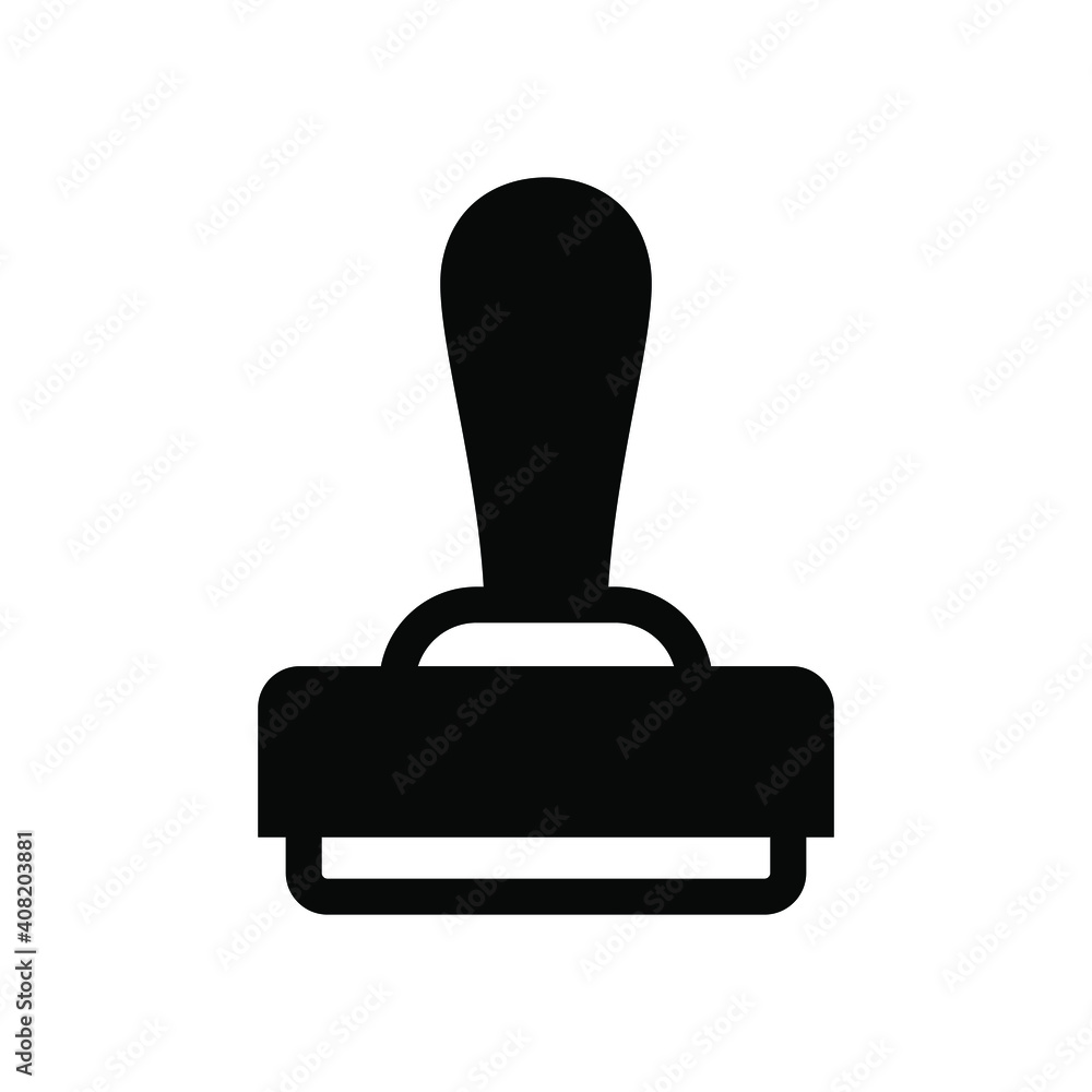 Rubber stamp icon vector graphic illustration Rubber stamp icon vector graphic illustration