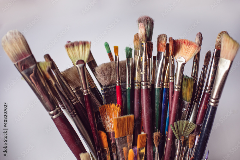 Fototapeta premium set of brushes