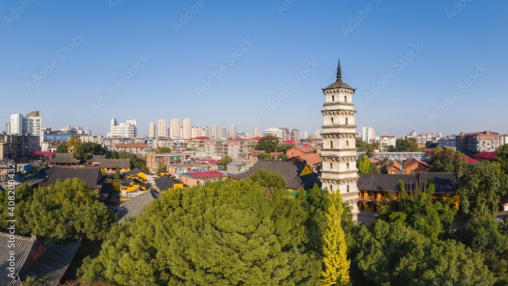 ancient pagoda in jiujiang