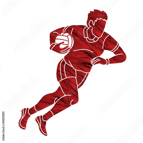 Photos Gaelic Football Male Player Vector