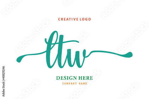 LTW lettering logo is simple, easy to understand and authoritative