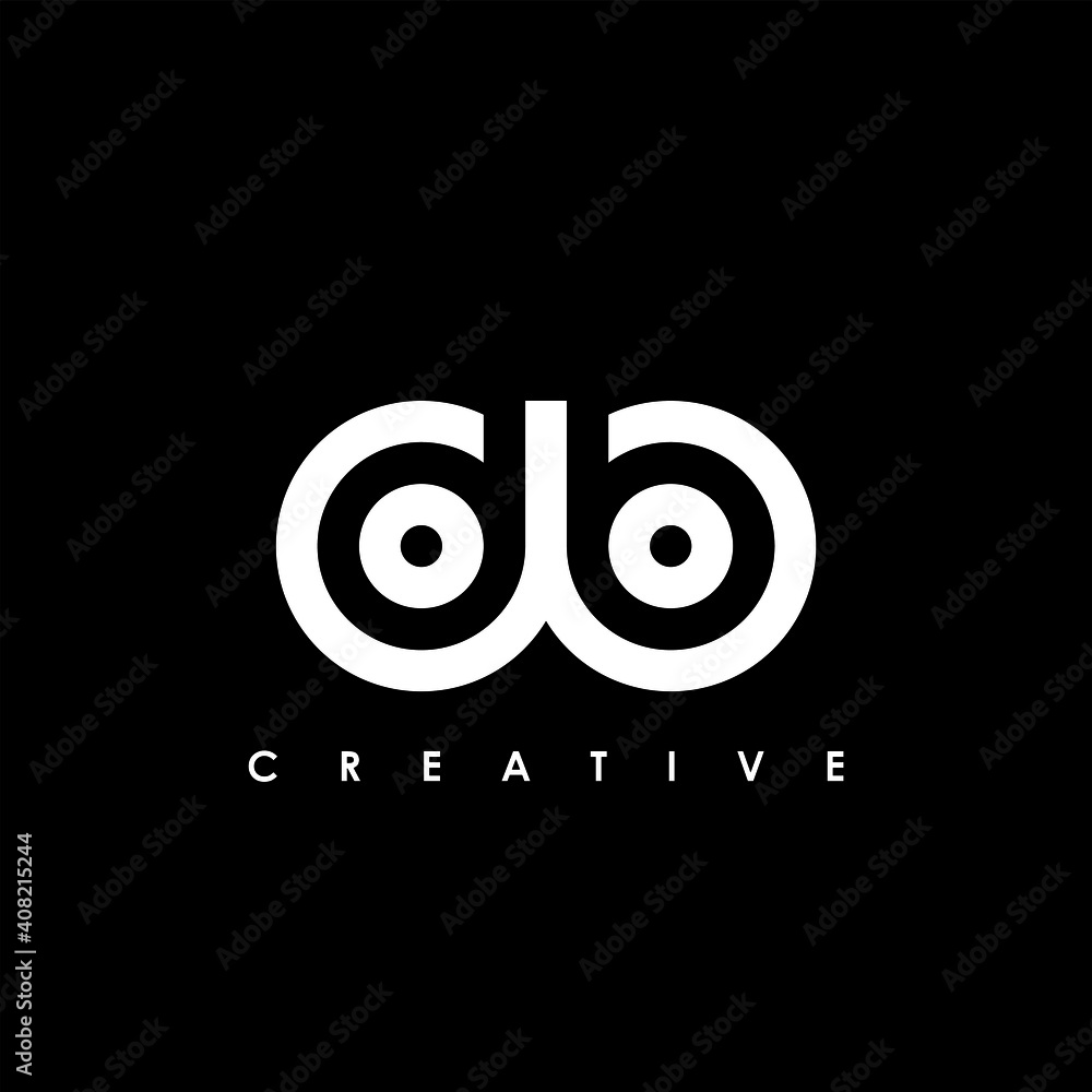 DB Letter Initial Logo Design Template Vector Illustration DB Letter Initial Logo Design Template Vector Illustration