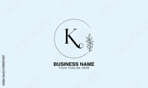 K KK initial logo | initial based modern monogram creative logo, vector template image. luxury logotype logo, real estate , Feminine logo. typography logo, Spa saloon logo