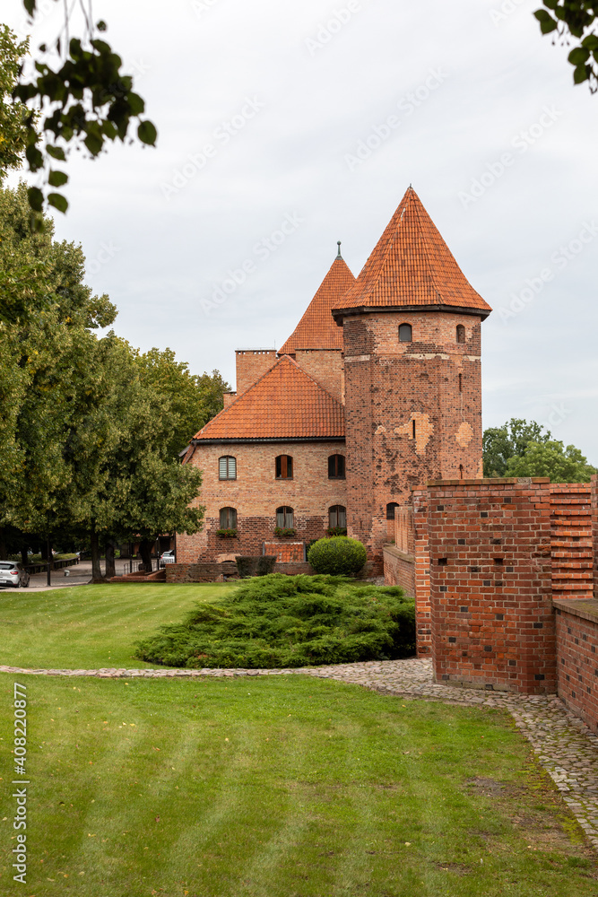 Malbork Castle, formerly Marienburg Castle, the seat of the Grand Master of the Teutonic Knights, Malbork, Poland Malbork Castle, formerly Marienburg Castle, the seat of the Grand Master of the Teutonic Knights, Malbork, Poland