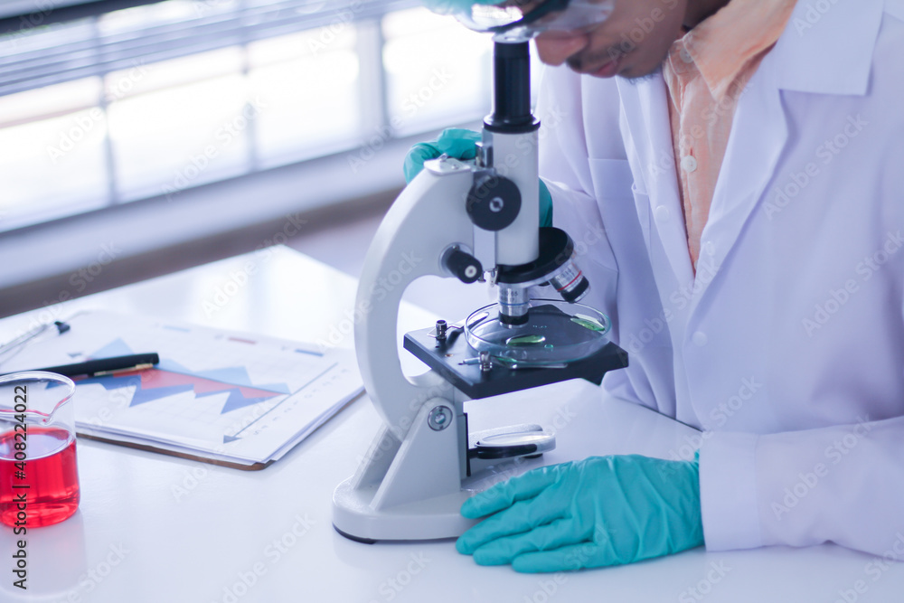 scientist doing experiment scientist doing experiment