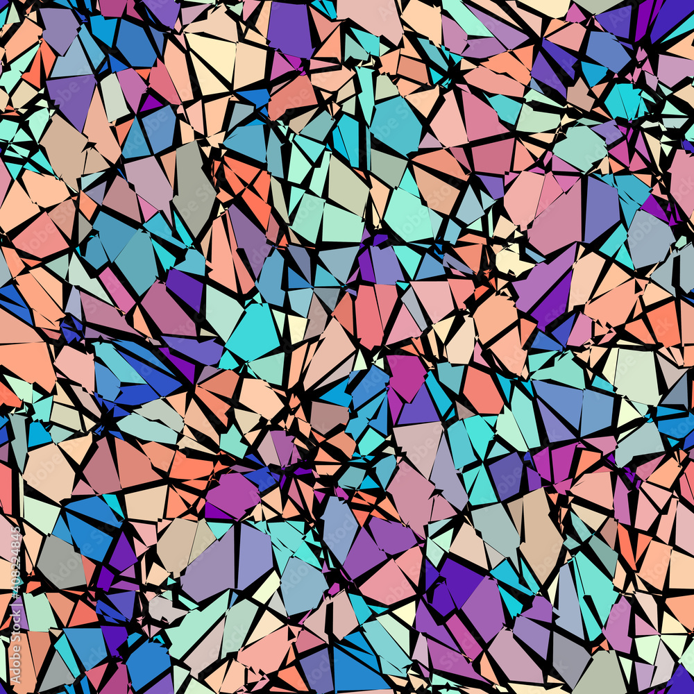 Seamless mosaic art pattern. Abstract art background.. Vector image. Seamless mosaic art pattern. Abstract art background.. Vector image.