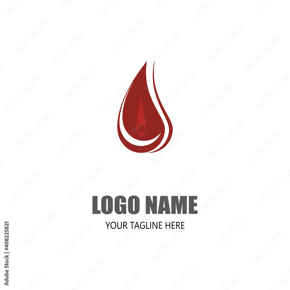 Blood logo template vector icon illustration design Blood logo template vector icon illustration design