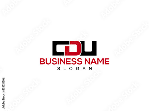 CDU Logo letter Design For Business photo