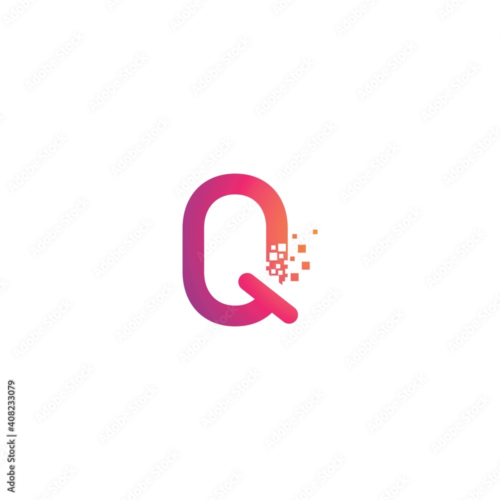 Initial Q letter Initial Q letter