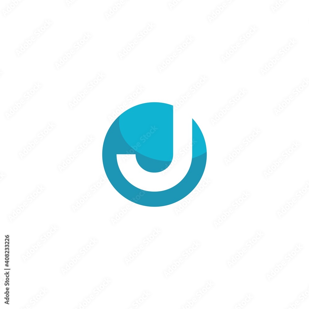 Initial J letter Initial J letter