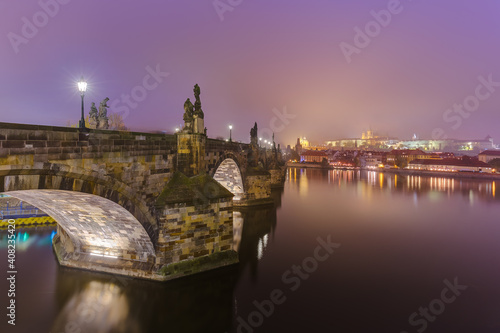 Charles bridge in Prague - Czech Republic © Nikolai Sorokin