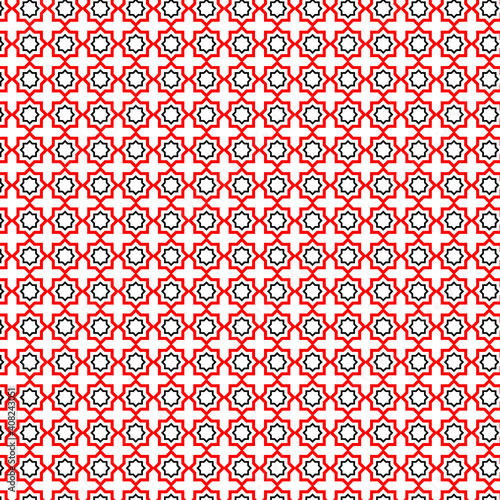 Абстрактный фон из геометрических узоров на Abstract background of geometric patterns on a white background
