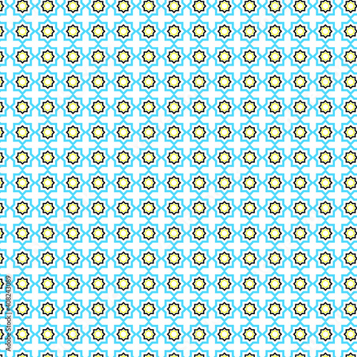 Абстрактный фон из геометрических узоров на Abstract background of geometric patterns on a white background