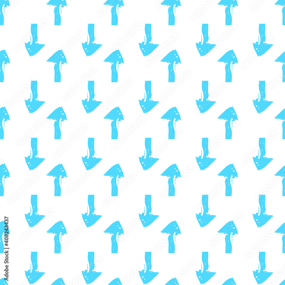 Modern abstract texture Hand drawn arrows seamless doodle pattern Modern abstract texture Hand drawn arrows seamless doodle pattern