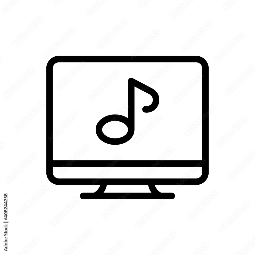 music screen