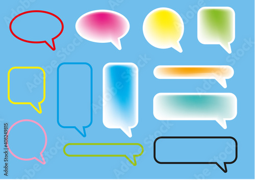 Bulles discussions - Bulles dialogue vecteur
