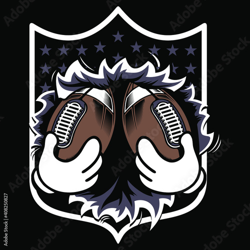Lets Play Vector Sport Badge