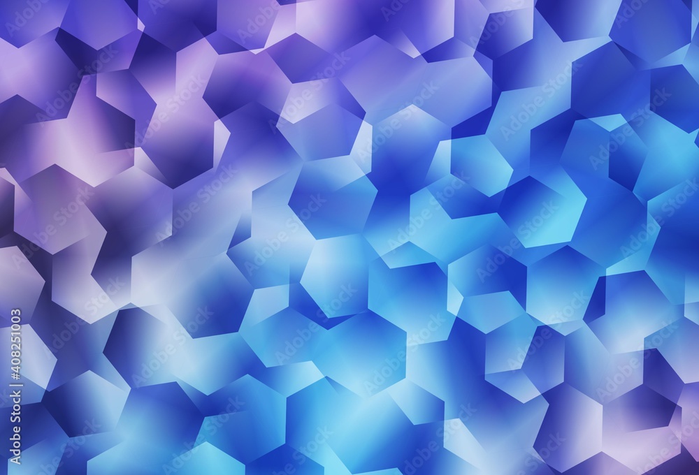 Light Pink, Blue vector low poly layout. Light Pink, Blue vector low poly layout.
