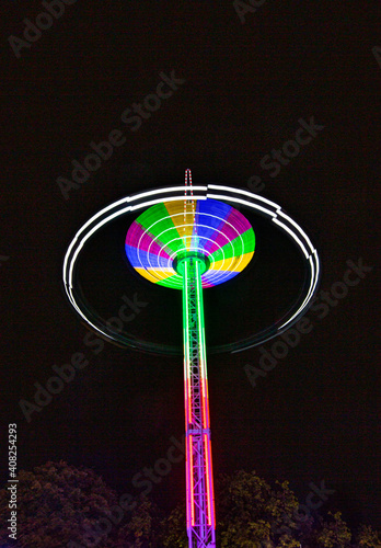 Flying Chairs At The Witney Feast Funfair photo