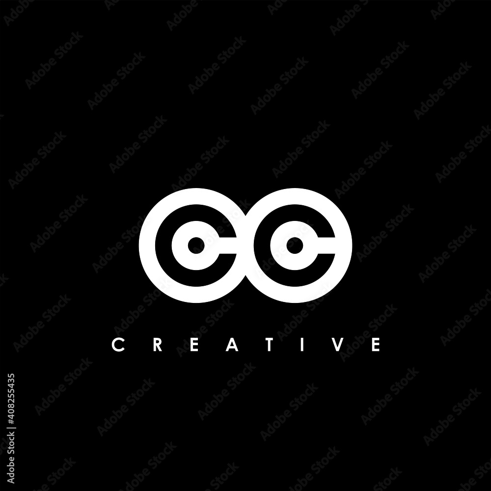 CC Letter Initial Logo Design Template Vector Illustration CC Letter Initial Logo Design Template Vector Illustration