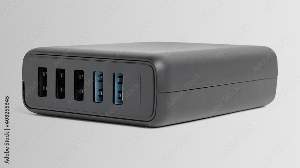 USB hubs mockup digital device USB hubs mockup digital device