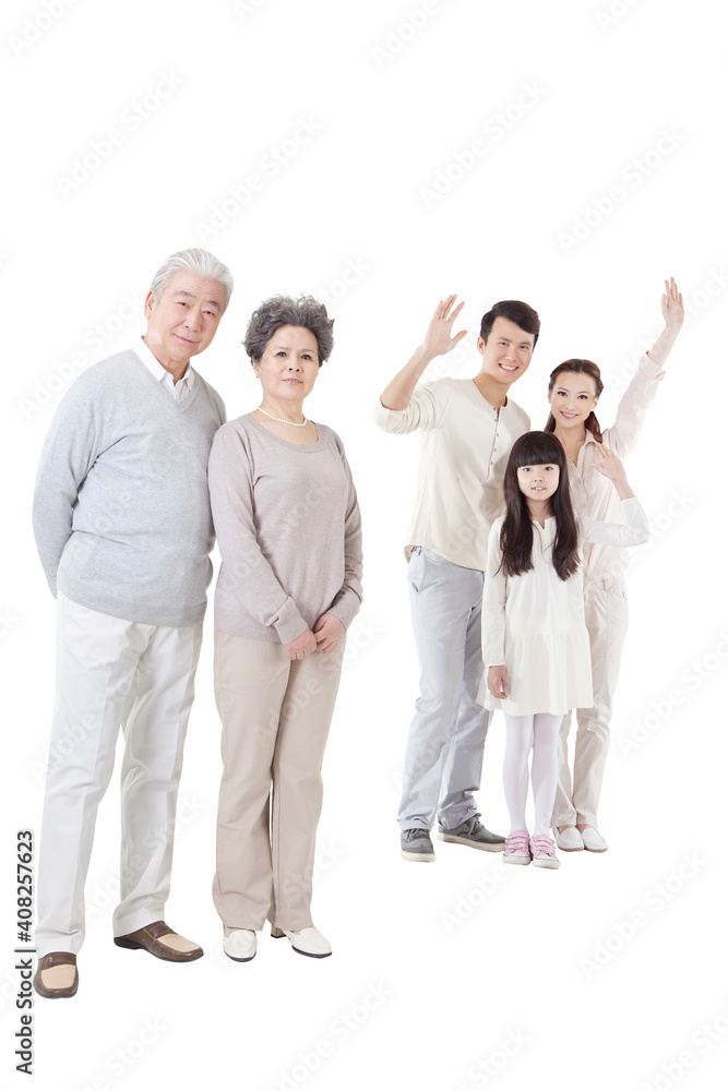Portrait of Happy family Portrait of Happy family