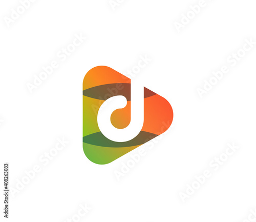 Orange Color Play D Letter Entertainment Concept Free Download Orange Color Play D Letter Entertainment Concept - GFXLoad