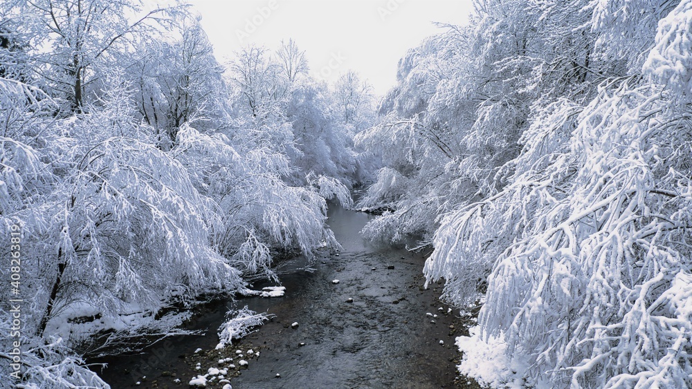 winter, schnee, wald, landschaft, baum, erkältung, berg, natur, himmel, baum, frost, weiß, eis, blau, jahreszeit, schneebedeckt