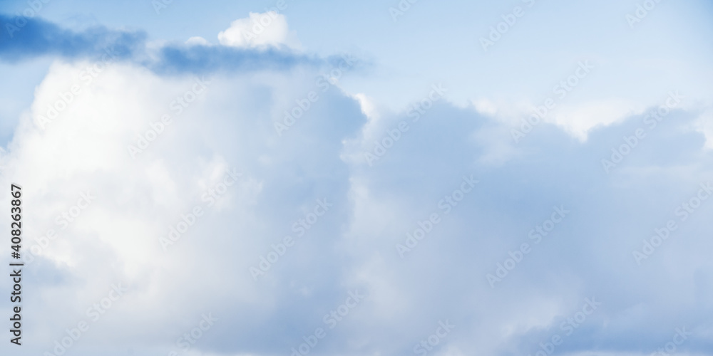 Overcast sky at daytime, natural panoramic background Overcast sky at daytime, natural panoramic background