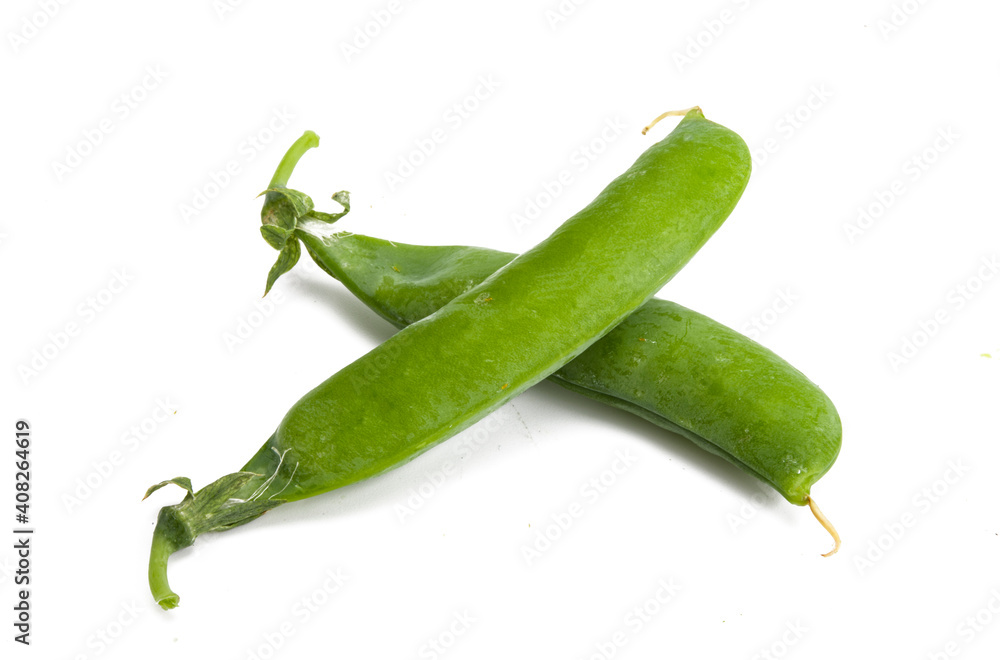 green peas isolated green peas isolated