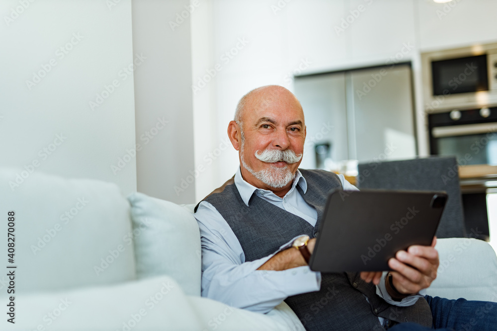 Network, modern mature person. Network, modern mature person.