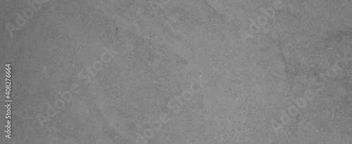 Dark anthracite gray grunge polished natural stone tiles / terrace slabs / granite concrete texture background banner panorama