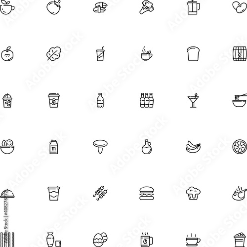 icon vector icon set such as: spring, aluminium, leg, winery, farming, kidney, korean, alcoholic, crust, noodle, adzuki, cock, harvest, oil, popular, fun, soft, liqueur, italian, refreshment, press