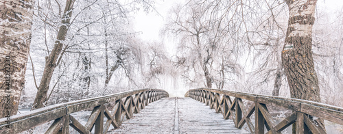 Foto Cold winter day