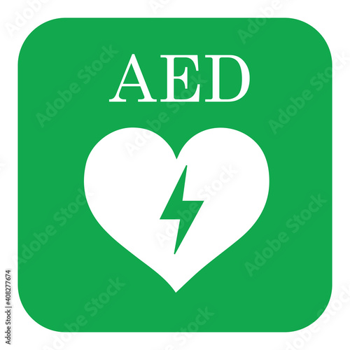 AED,Automated External Defibrilator icon