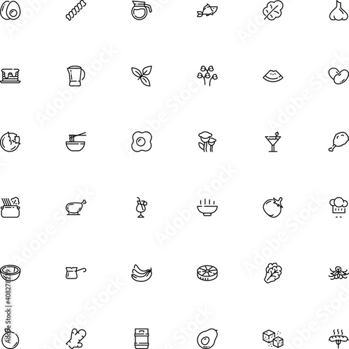 icon vector icon set such as: booze, ginger, lake, haricot, cress, agaric, orange, stelline, poultry, carbohydrates, silver, print, ocean, saucepan, tree, label, mustache, emblem, cappelletti, penne