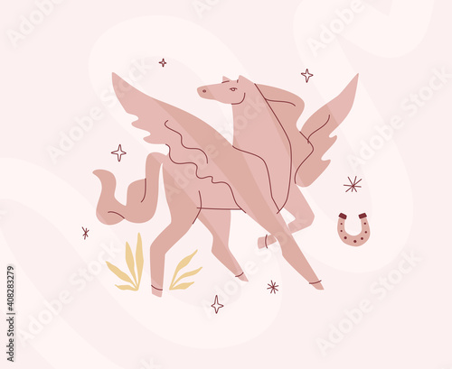 Pegasus Antique Figure