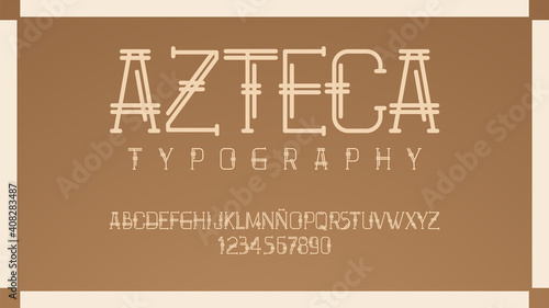 Artistic typography with beautiful effect	