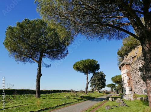 parco dell'appia antica a roma photo