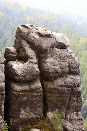 Kuhstall Felsentor im Elbsandsteingebirge © fotoping