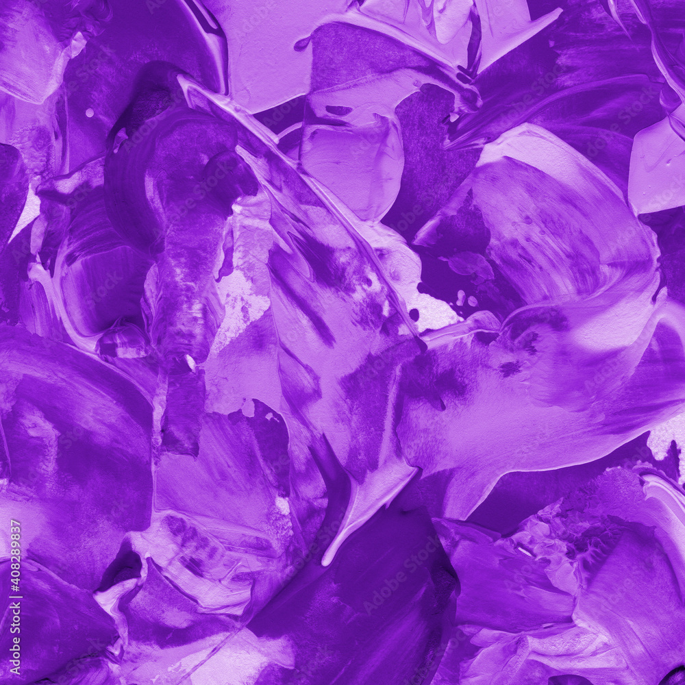 Modern contemporary acrylic background. Violet texture made with a palette knife. Abstract painting on paper. Mess on the canvas. Modern contemporary acrylic background. Violet texture made with a palette knife. Abstract painting on paper. Mess on the canvas.