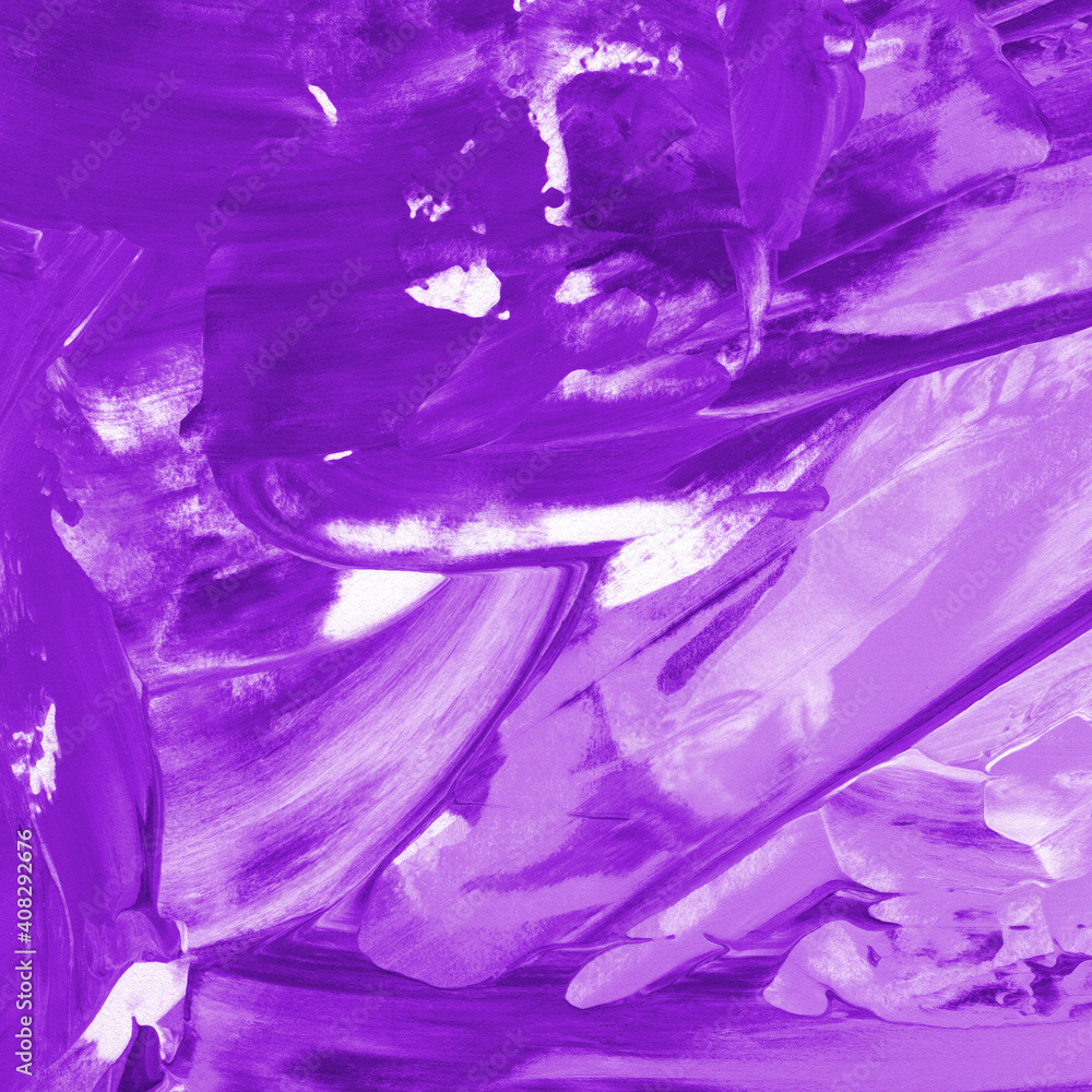 Modern contemporary acrylic background. Violet texture made with a palette knife. Abstract painting on paper. Mess on the canvas. Modern contemporary acrylic background. Violet texture made with a palette knife. Abstract painting on paper. Mess on the canvas.