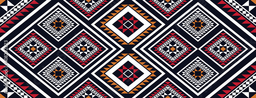 Geometric ethnic pattern traditional Design for background,carpet,wallpaper,clothing,wrapping,batik,fabric,sarong