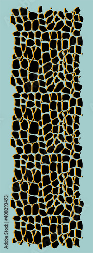 Reptile skin. Animal print background.