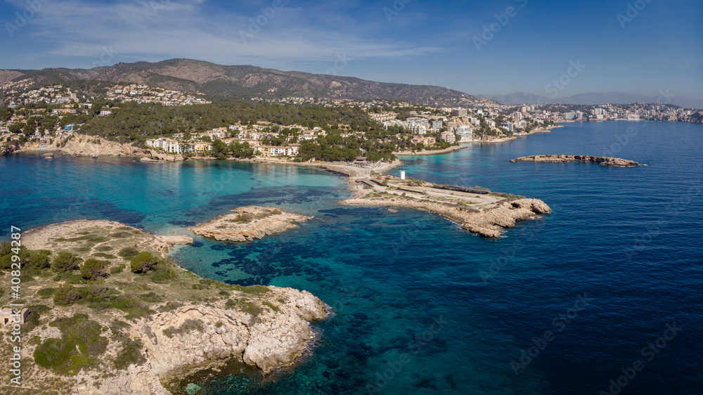 Illetes beach, Calvià, Mallorca, Balearic Islands, Spain Illetes beach, Calvià, Mallorca, Balearic Islands, Spain