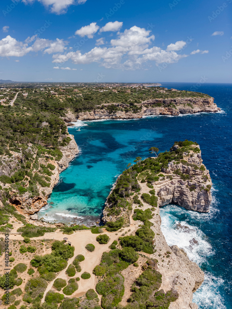 Caló des Moro, Santanyí , Mallorca, Balearic Islands, Spain